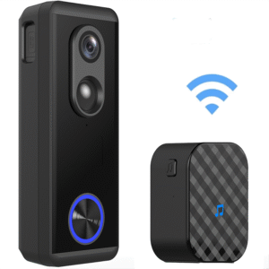 5MP WIFI Wireless Doorbell Camera with Chime-X2