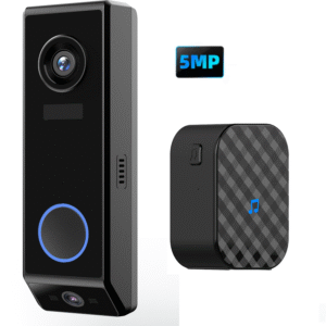 2K Dual Lens WIFI Wireless Doorbell Camera with Chime-P10