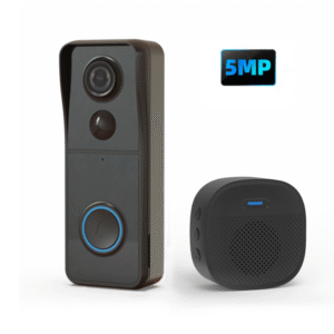 5MP WIFI Wireless Doorbell Camera with Chime-J9