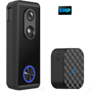 5MP WIFI Wireless Doorbell Camera with Chime-X1