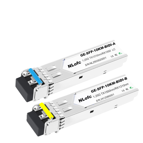 1.25G BIDI-53 10Km optical transceiver