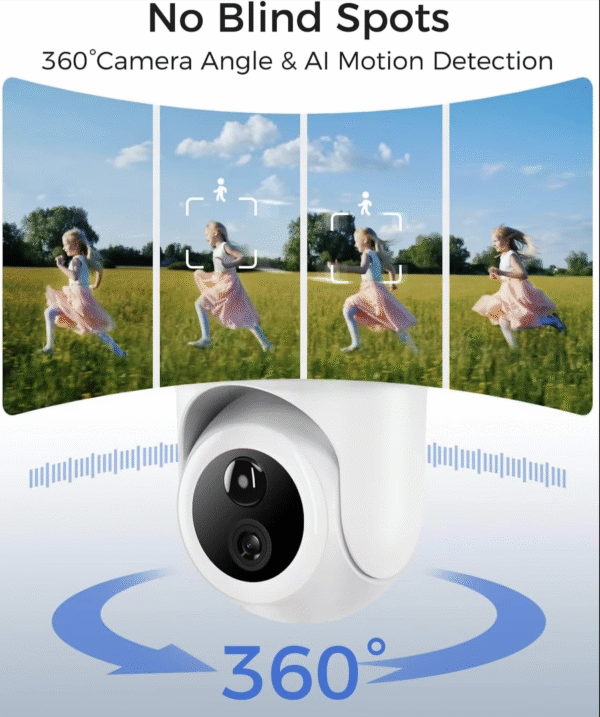 4G Solar-Powered Outdoor 4K camera Home Security System-2Cam kit - Image 4