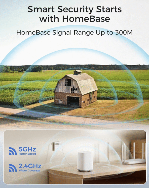 4G Solar-Powered Outdoor 4K camera Home Security System-2Cam kit - Image 6